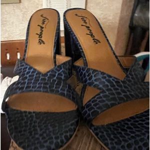Free People Heeled Sandals. New in box. Never worn.
